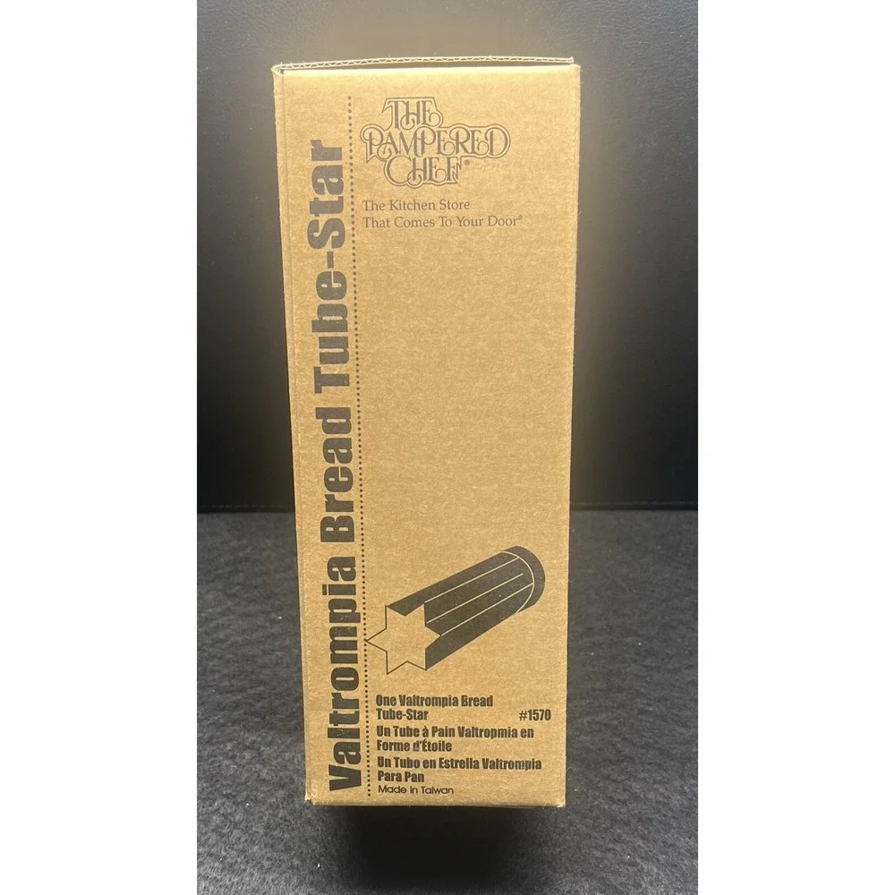 THE PAMPERED CHEF‎ Valtrompia Bread Tube Star #1570 NEW IN BOX